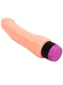 BAILE VIBRADOR REALISTICO FLEXIBLE NATURAL 24 CM