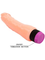 BAILE VIBRADOR REALISTICO FLEXIBLE NATURAL 24 CM