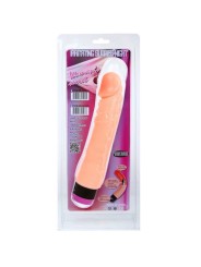BAILE VIBRADOR REALISTICO FLEXIBLE NATURAL 24 CM