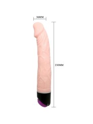 BAILE ADOUR CLUB VIBRADOR REALISTICO 23 CM NATURAL