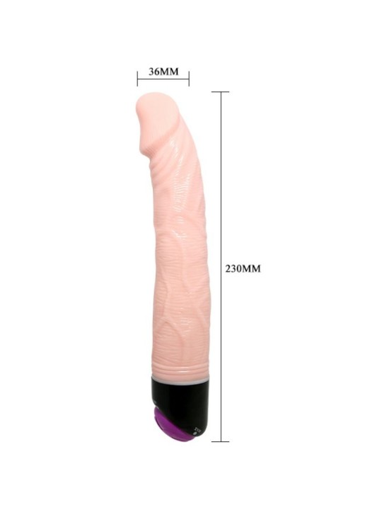BAILE ADOUR CLUB VIBRADOR REALISTICO 23 CM NATURAL