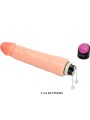 BAILE VIBRADOR REALISTICO FLEXIBLE 25 CM