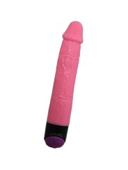 BAILE COLORFUL SEX VIBRADOR REALISTICO ROSA 23 CM