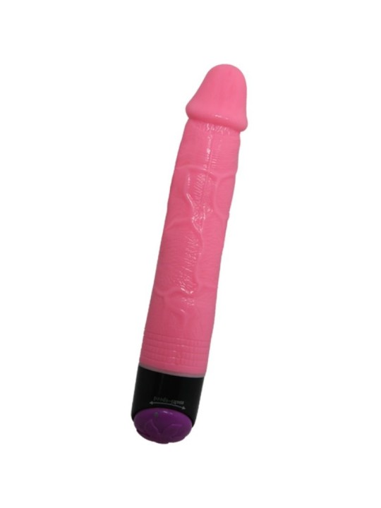 BAILE COLORFUL SEX VIBRADOR REALISTICO ROSA 23 CM