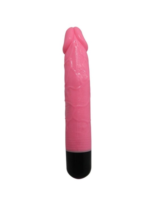 BAILE COLORFUL SEX VIBRADOR REALISTICO ROSA 23 CM