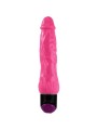 BAILE COLORFUL SEX VIBRADOR REALISTICO ROSA 24 CM