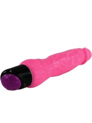 BAILE COLORFUL SEX VIBRADOR REALISTICO ROSA 24 CM