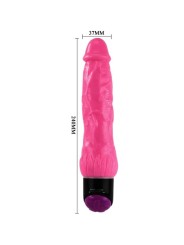 BAILE COLORFUL SEX VIBRADOR REALISTICO LILA 24 CM