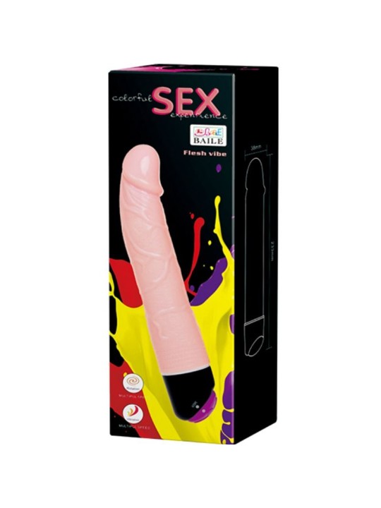 BAILE COLORFUL SEX VIBRACION Y ROTACION 24 CM
