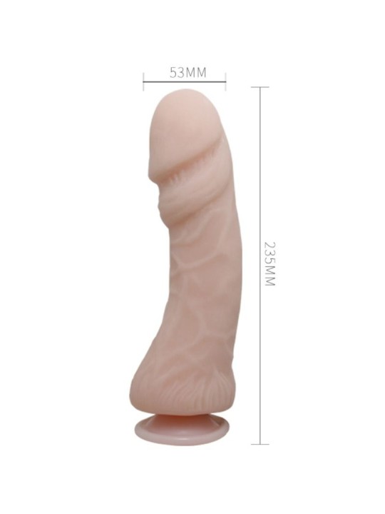 BAILE THE BIG PENIS DILDO CON VIBRACION NATURAL 235 CM