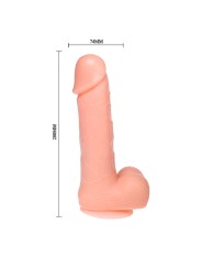 BAILE DONG DILDO REALISTICO VIBRACION Y ROTACION 20 CM