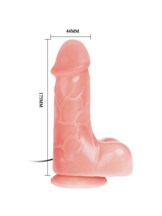 BAILE VIBRADOR REALISTICO BARBARA NATURAL