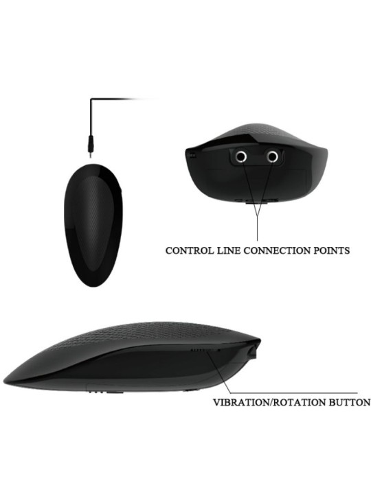 BAILE VIBRADOR REALISTICO OLIVER CON FUNCION ROTACION