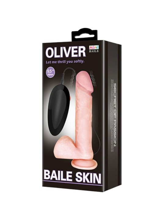 BAILE OLIVER DILDO REALISTICO CON VIBRACION