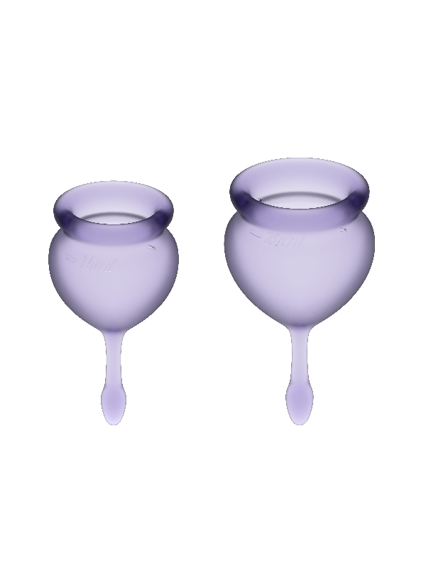 SATISFYER FEEL GOOD KIT COPA MENSTRUAL AZUL INTENSO 15 20 ML