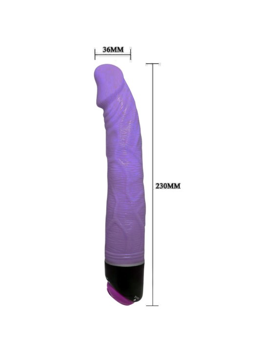 BAILE ADOUR CLUB VIBRADOR REALISTICO 23 CM LILA
