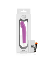 DOLCE VITA REALISTIC VIBRADOR SILICONA LILA