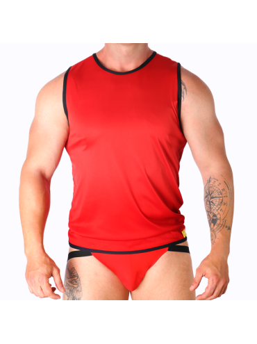 MACHO CAMISETA ROJA L XL