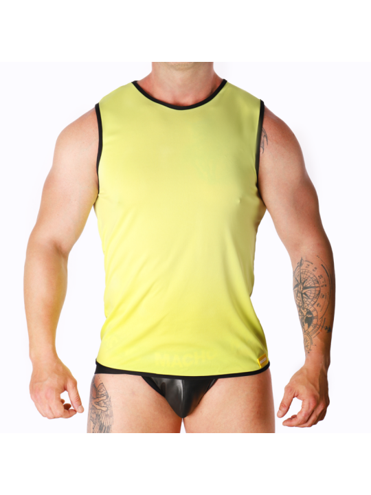 MACHO CAMISETA AMARILLO S M