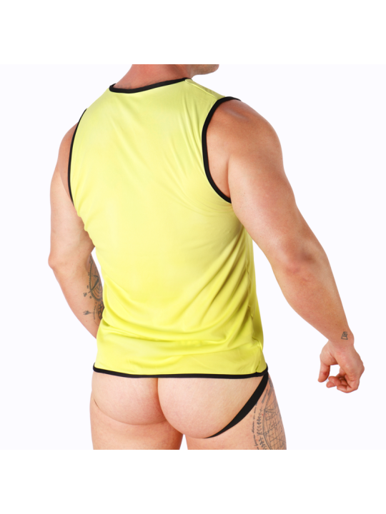 MACHO CAMISETA AMARILLO S M