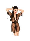PENTHOUSE MIDNIGHT MIRAGE PEIGNOIR ROSA XL