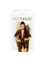 PENTHOUSE SWEET RETREAT PEIGNOIR NEGRO XL