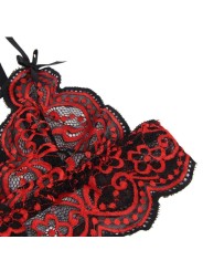 SUBBLIME SET DOS PIEZAS TOP Y PANTIES ENCAJE S M