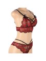 SUBBLIME SET DOS PIEZAS TOP Y PANTIES ENCAJE S M