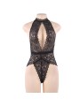 SUBBLIME TEDDY ENCAJE ESCOTE PROFUNDO S M