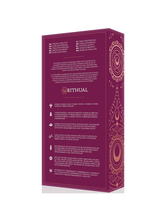 RITHUAL KRIYA ESTIMULADOR PUNTO G RECARGABLE ORQUIDEA