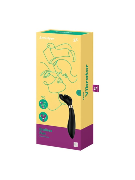 SATISFYER ENDLESS FUN MULTI VIBRADOR 3 AZUL