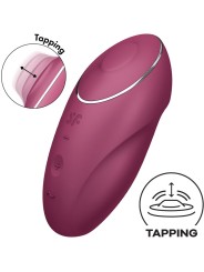 SATISFYER TAP CLIMAX 1 VIBRADOR LAY ON ROJO
