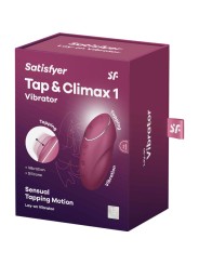SATISFYER TAP CLIMAX 1 VIBRADOR LAY ON ROJO