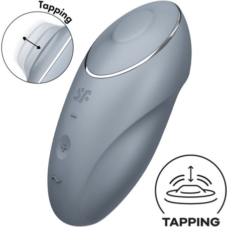 SATISFYER TAP CLIMAX 1 VIBRADOR LAY ON ROJO