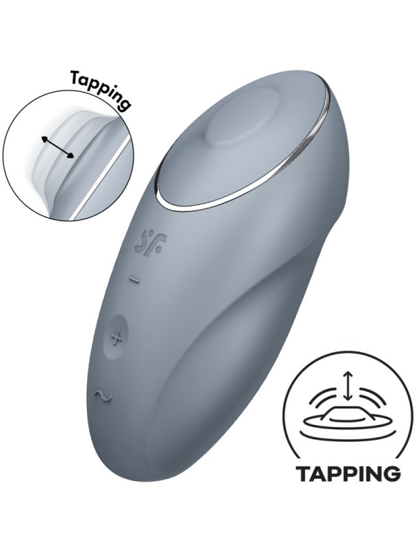 SATISFYER TAP CLIMAX 1 VIBRADOR LAY ON ROJO