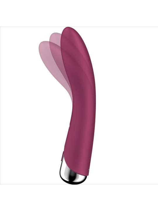 SATISFYER SPINNING VIBE 1 VIBRADOR ROTADOR G SPOT AZUL