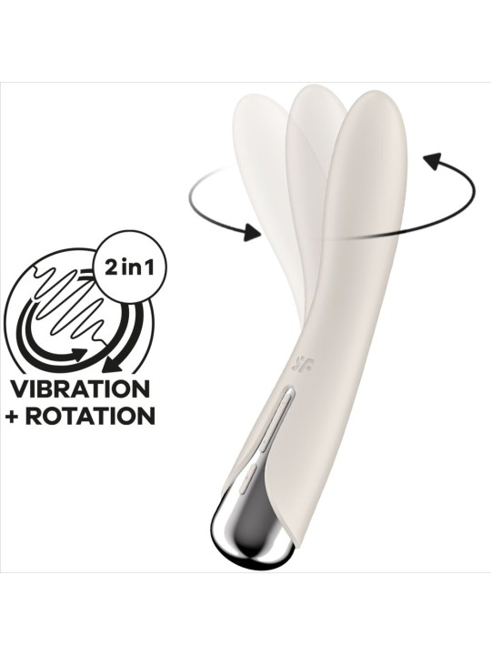 SATISFYER SPINNING VIBE 1 VIBRADOR ROTADOR G SPOT AZUL