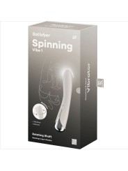 SATISFYER SPINNING VIBE 1 VIBRADOR ROTADOR G SPOT AZUL