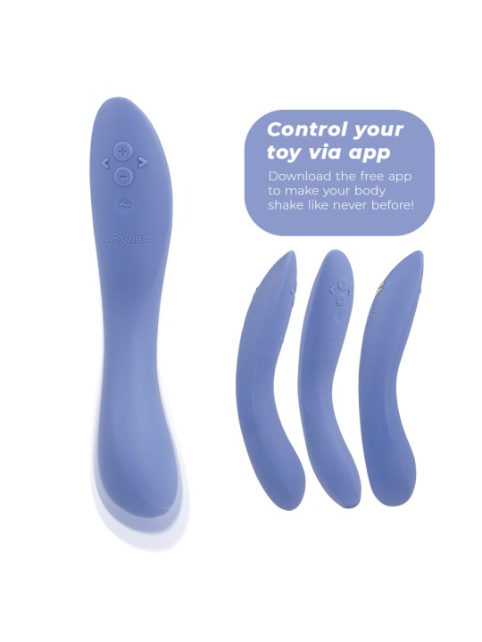 WE VIBE RAVE 2 VIBRADOR PUNTO G AZUL
