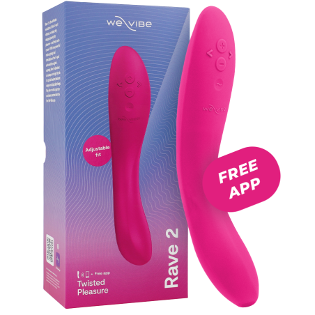 WE VIBE RAVE 2 VIBRADOR PUNTO G AZUL