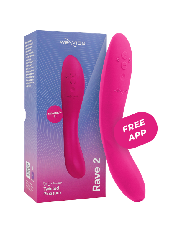 WE VIBE RAVE 2 VIBRADOR PUNTO G AZUL