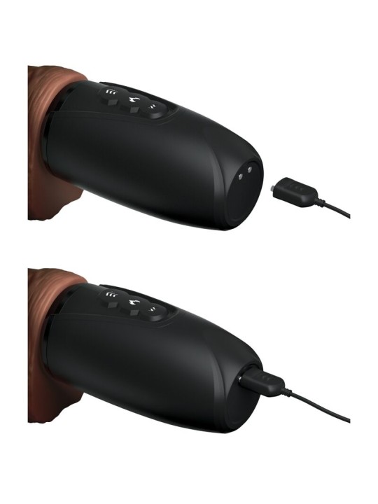 KING COCK PLUS TRIPLE THREAT MARRON