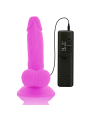 DIVERSIA DILDO REALISTICO FLEXIBLE CON VIBRACION MORADO 17 CM O 33 CM