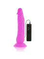 DIVERSIA DILDO REALISTICO FLEXIBLE CON VIBRACION LILA 21 CM O 49 CM