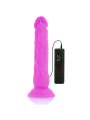 DIVERSIA DILDO REALISTICO FLEXIBLE CON VIBRACION LILA 21 CM O 49 CM