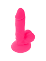 DIVERSIA DILDO REALISTICO FLEXIBLE CON VIBRACION ROSA 17 CM O 33 CM