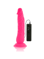 DIVERSIA DILDO REALISTICO FLEXIBLE CON VIBRACION ROSA 21 CM O 49 CM