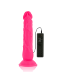 DIVERSIA DILDO REALISTICO FLEXIBLE CON VIBRACION ROSA 21 CM O 49 CM