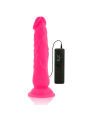 DIVERSIA DILDO REALISTICO FLEXIBLE CON VIBRACION ROSA 21 CM O 49 CM