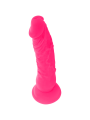 DIVERSIA DILDO REALISTICO FLEXIBLE CON VIBRACION ROSA 21 CM O 49 CM